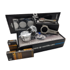 Complete 1JZ-GTE engine rebuild kit components and hardware