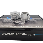 Nissan RB25DET performance pistons close-up detail view