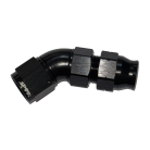 Spool Billet 45 degree AN-10 hardline tube to female AN adapter full flow