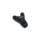 Spool Billet Y Adapter 8x6x6 for fluid distribution