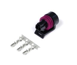 Delphi 3 pin pressure sensor connector plug and pins
