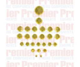 RB30 Welch Plugs - Block & Head (Coolant, Camshaft & Oil Gallery Plugs)