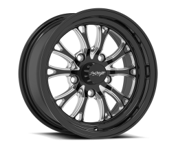 Boyd Coddington Bristol Wheels 15x8, Gloss Black Machined