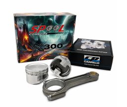 Honda K20A/A2 Turbo Spool X300 Extreme 300m Conrods and CP Forged Pistons 