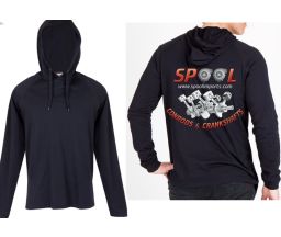 Spool Long Sleeve Hoodie Shirt Black