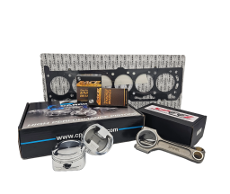 Ford XR6 Turbo Barra Rebuild Kit with Spool Drag Pro I Beam Conrods and CP Bullet Forged Pistons 