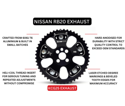 Kelford Nissan RB20, RB25, RB26 VERNIER EXHAUST PULLEY - KCG25