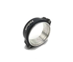 Spool 3.5 inch Billet Aluminum Pipe Clamp with screw