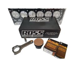 Ford XR6 Turbo Barra Rebuild Kit with Spool Drag Pro I Beam Conrods and Fully Optioned 1,800 hp Ross Racing Forged Pistons 